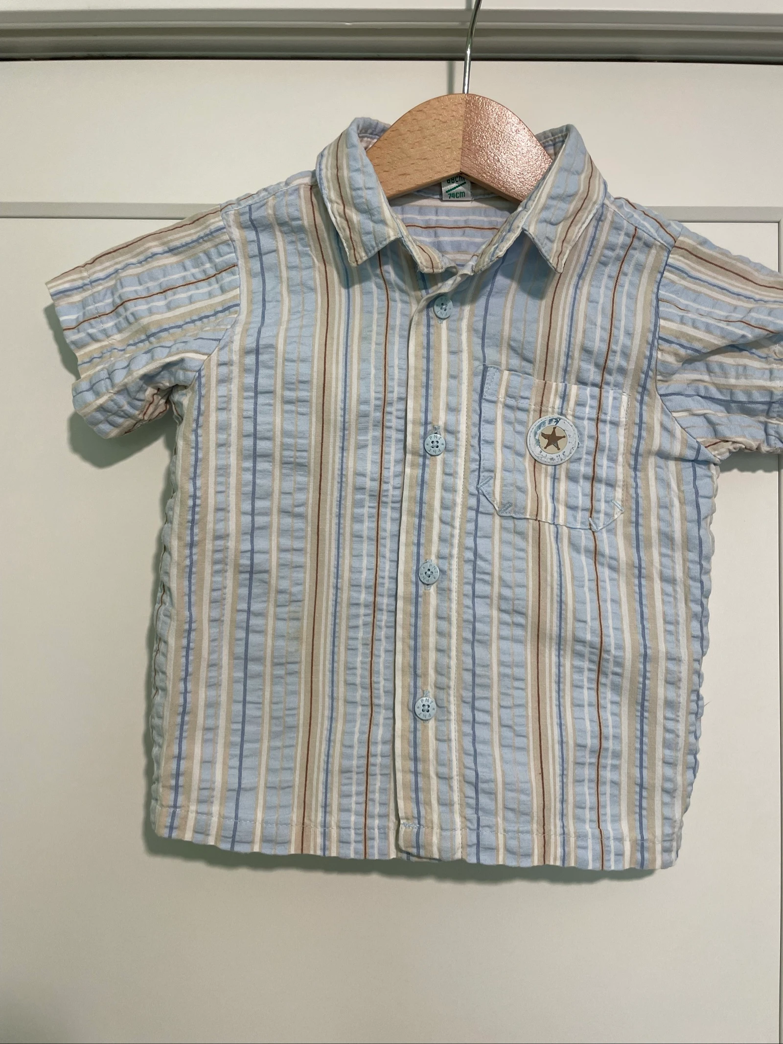 Camisa verano 6-9meses prenatal